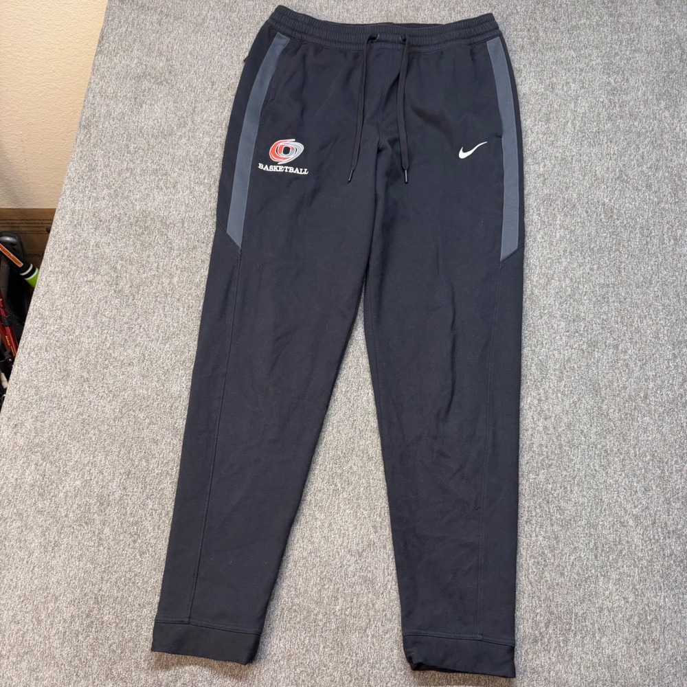 Nike Therma-FIT Mens Carolina Hurricanes Basketball Pants Black FD1133-010 L